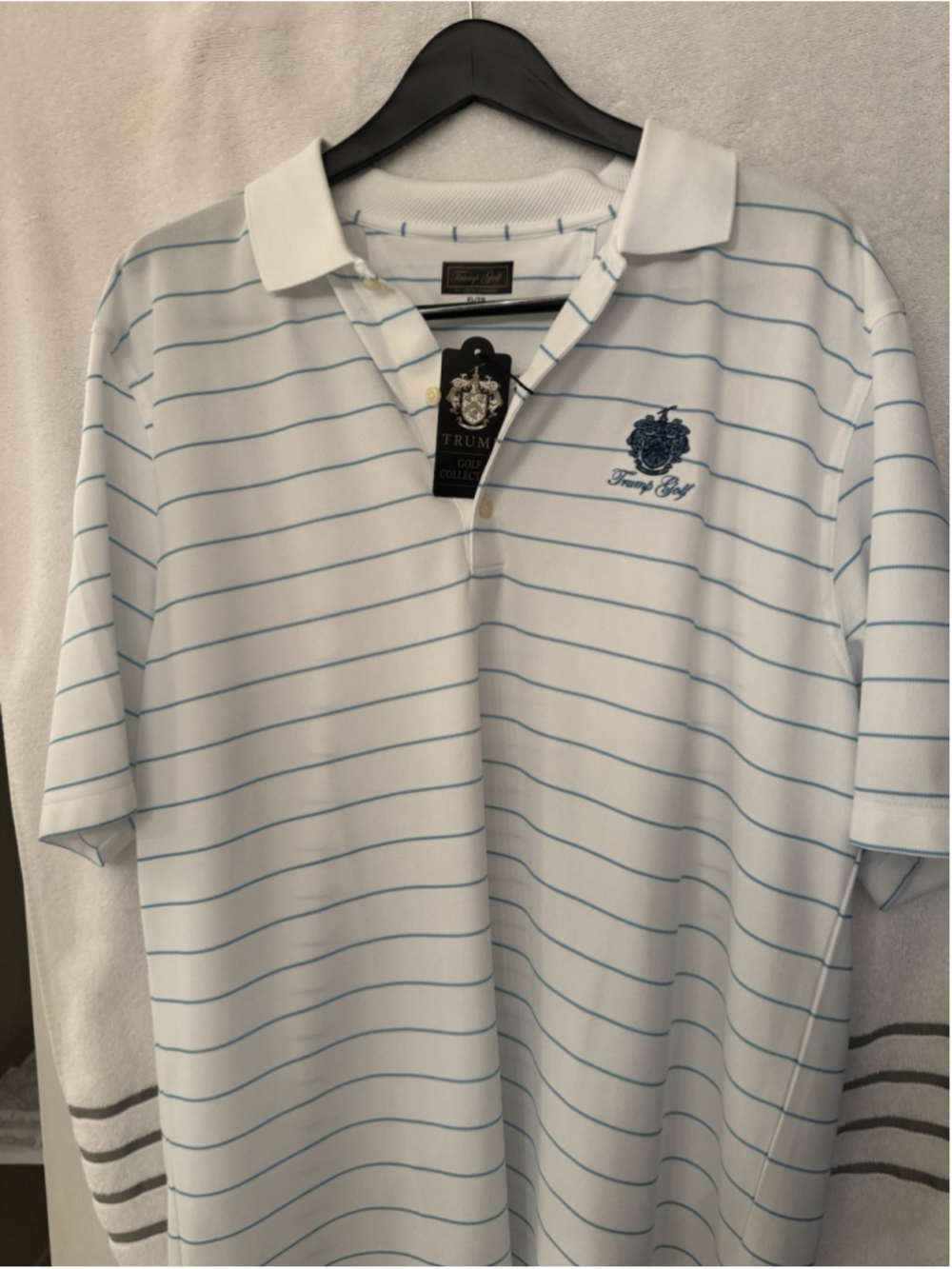 trump XL golf shirt By Greg Norman
